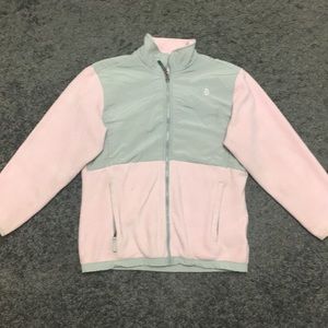 The North Face Pink/Gray Denali Fleece Jacket